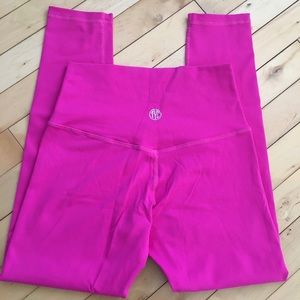 Til You Collapse TYC Fuchsia Leggings S